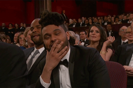 weeknd-oscars-laughing-stacey-dash