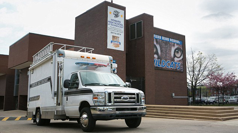 howard-high-school-ambulance