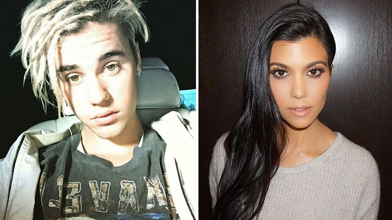 justin-bieber-kourtney-kardashian