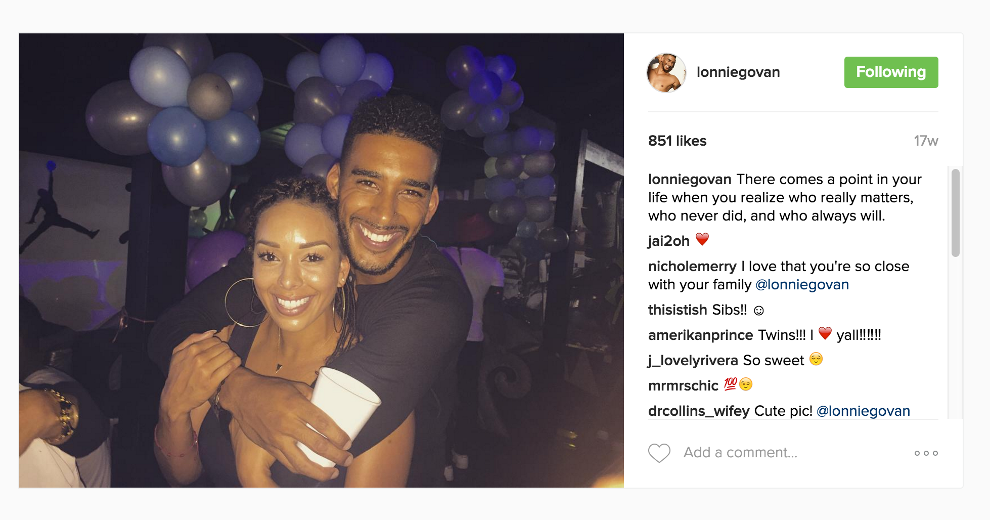 Lonnie and Gloria Govan