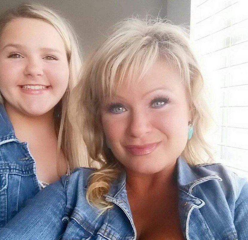 Christy Sheats and her daughter Madison