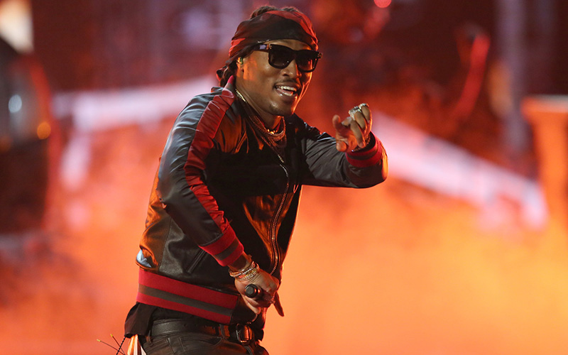 Future performs ìWicked (Purple Reign)î at the BET Awards at the Microsoft Theater on Sunday, June 26, 2016, in Los Angeles. (Photo by Matt Sayles/Invision/AP)