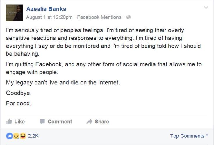 Banks-Facebook