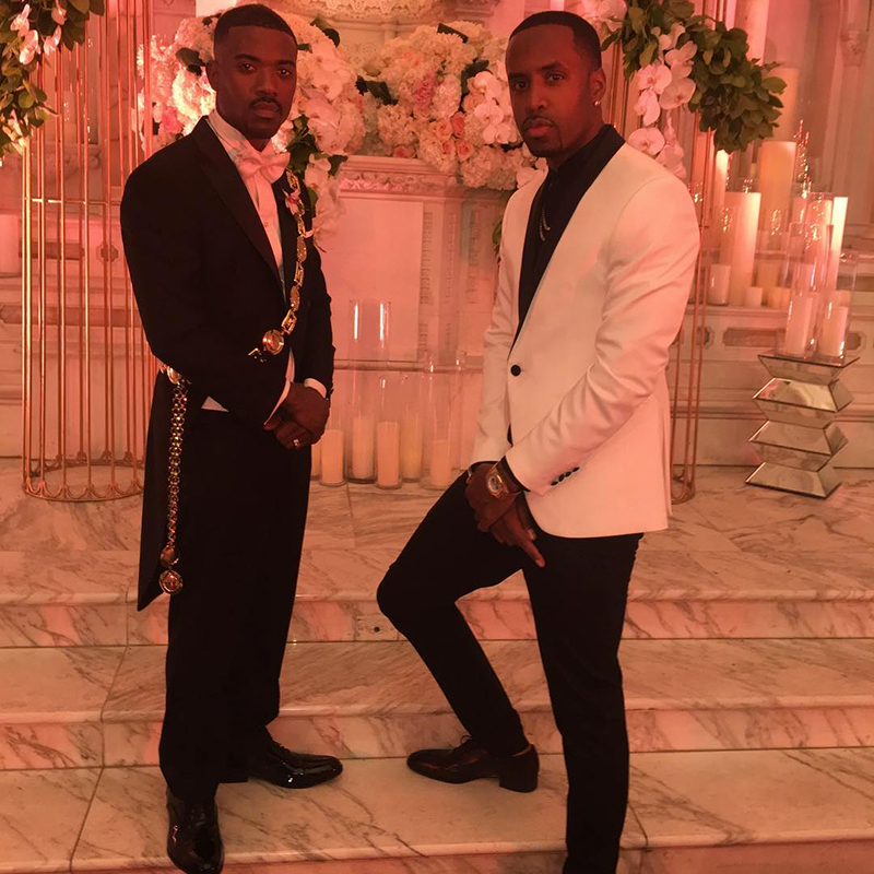 Ray J & Princess Love Wedding Photos: Ray and fellow Love & Hip Hop Hollywood star Safaree