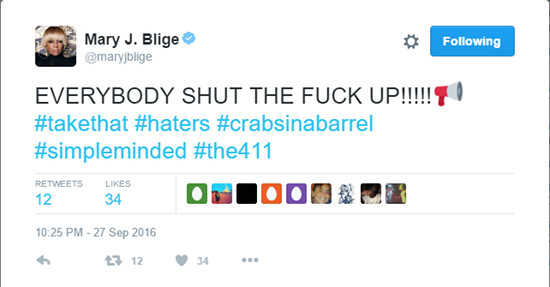 Mary-J-Blige-STFU-Tweet