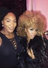 Serena Williams and June Ambrose at Beyoncé's Soul Train Themed 35th Birthday Party