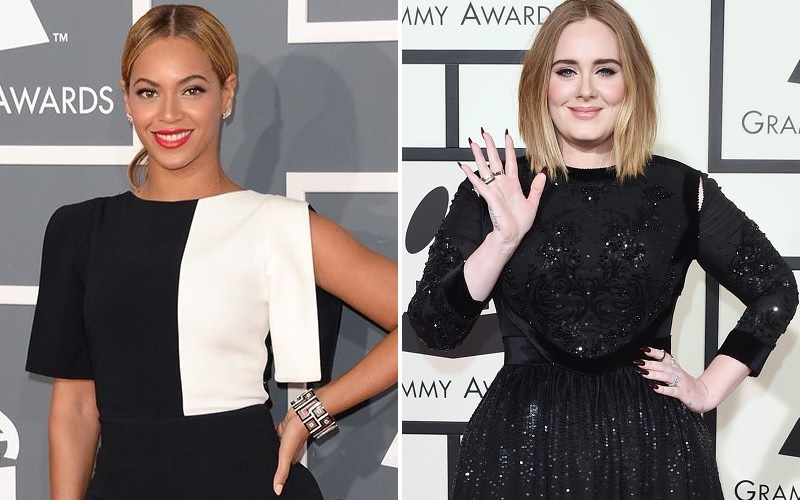 Beyonce-Adele-Grammy-Performers