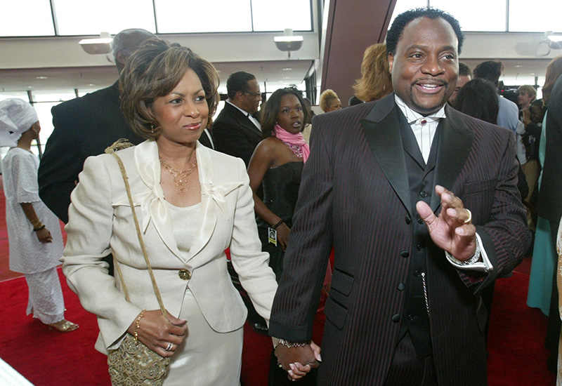 Bishop Eddie Long With Wife Vanessa