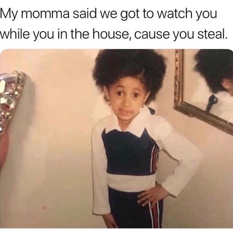 Cardi B “My Mama Said” Tattle Tale Memes Are Taking Over ...