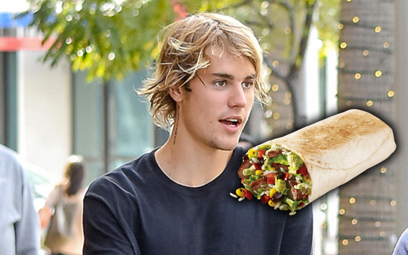 Why Does Justin Bieber Think It S Ok To Eat A Burrito Like This