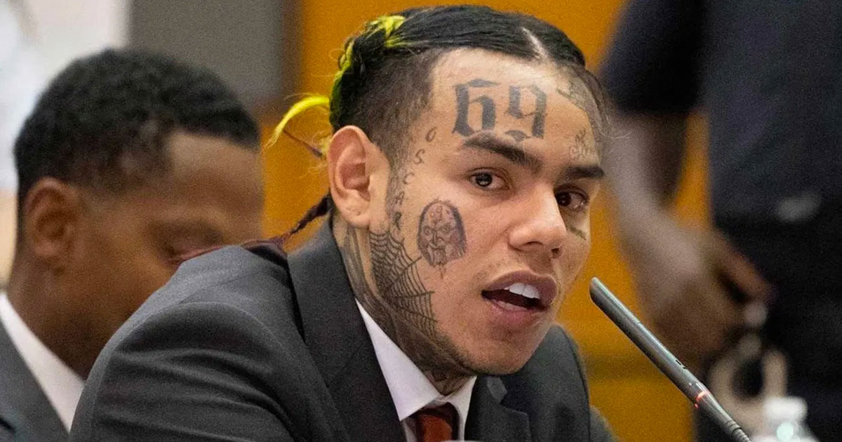 Tekashi Ix Ine Sentenced To Years In Prison With Years Of