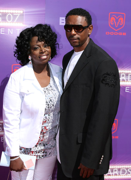 Angie Stone & guest at the ’07 BET Awards