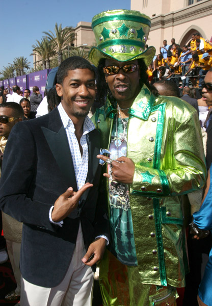 Fonzworth Bentley & Bootsy Collins at the ’07 BET Awards