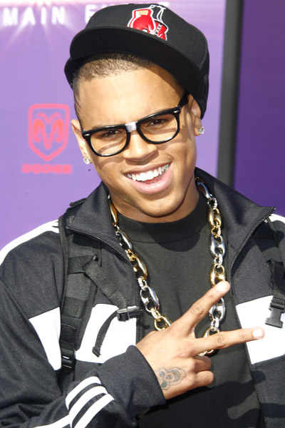 Chris Brown at the ’07 BET Awards