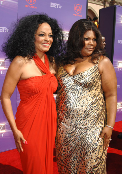 Diana Ross & Mo’Nique at the ’07 BET Awards