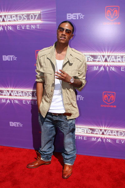 Lil Fizz at the ’07 BET Awards
