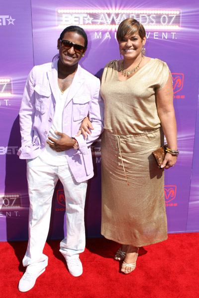 Lloyd & guest at the ’07 BET Awards