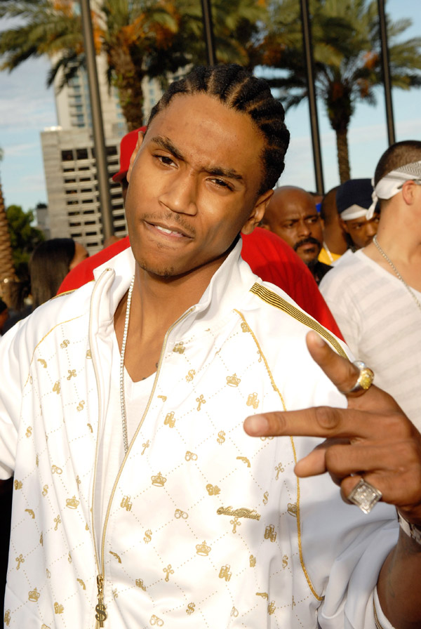 Trey Songz arriving at the 2007 O’Zone Awards