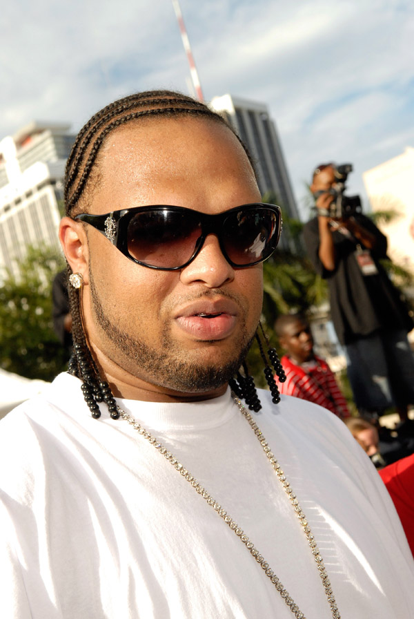 Slim Thug arriving at the 2007 O’Zone Awards