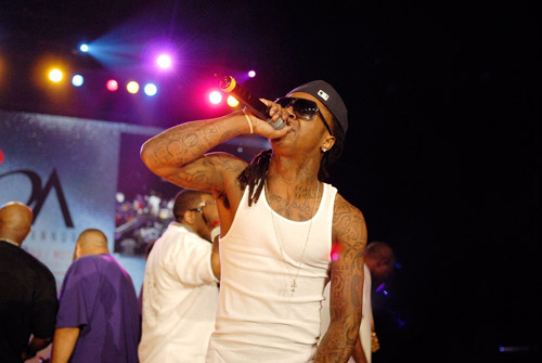 Lil Wayne at the 2007 O’Zone Awards