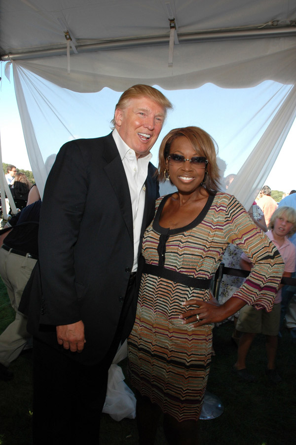 Star and Donald at Donald Trump’s Polo Challenge