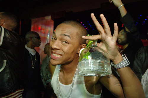 Bow Wow at his 21st bday party in Vegas