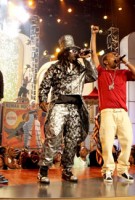 Big Boi, Rick Ross (behind Big Boi), T-Pain, Ludacris, and DJ Khaled