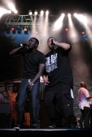 DJ Khaled and Akon at Summer Fest 2008