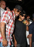 Jermaine Dupri & Swizz Beatz attend Young Jeezy’s VIBE Magazine cover debut party at the Hotel Gansevoort