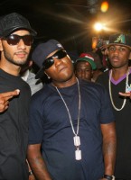 Swizz Beatz, Young Jeezy, Fabolous attend Young Jeezy’s VIBE Magazine cover debut party at the Hotel Gansevoort