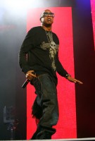 Jay-Z performing at the O2 Wireless Festival