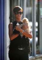 Rihanna & Her Puppy