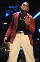 Chris Brown Performs