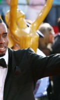 Diddy and Mom at the 60th Emmy Awards