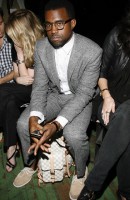 Kanye West Attends Fashion Week in New York