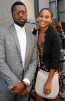 Kanye West and Joy Bryant Attend Fashion Week in New York