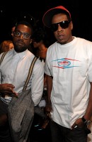 Kanye West and Jay Z Attend Fashion Week in New York