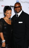 Music producer Jimmy Jam & his wife