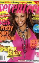 Beyonce // Seveteen Magazine – December 2008