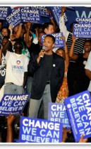 Jessie Jackson Jr and Congressmen Kendrick Meek At Last Chance For Change Rally In Miami