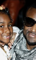 Shawty Lo & his daughter // 2008 Dirty Awards