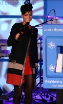 Rihanna // 2008 UNICEF Snowflake Lighting