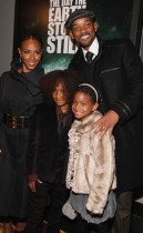 The Smith Family (Jada, Jaden, Willow, Will) // The Day the Earth Stood Still premiere in NYC