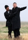 T.I. & Justin Timberlake // On location for “Dead and Gone” music video