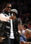 Diddy // Knicks vs. Cavs basketball game (02.04.09)