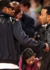 Jay-Z and John Legend // 2009 NBA All-Star Game (Courtside)