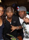 Claudia Jordan, Juelz Santana & JD Whoo Kid // “Bowling With the Stars” event at Harlem Lanes