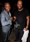 Anthony Hamilton & Common backstage at the 4th Annual Jazz in the Garden Festival