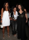 Lisa Raye, Lil Kim & Kim Kardashian // Queen Latifah’s 39th birthday party in Hollywood