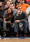 Star Jones & Herb Wilson // Knicks vs. Bobcats basketball game in New York